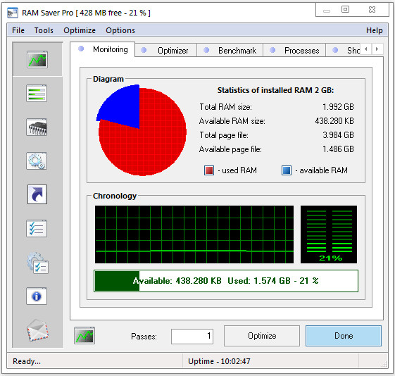 RAM Saver Professional 23.7 for windows instal