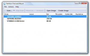 partition find and mount 2.31 portable