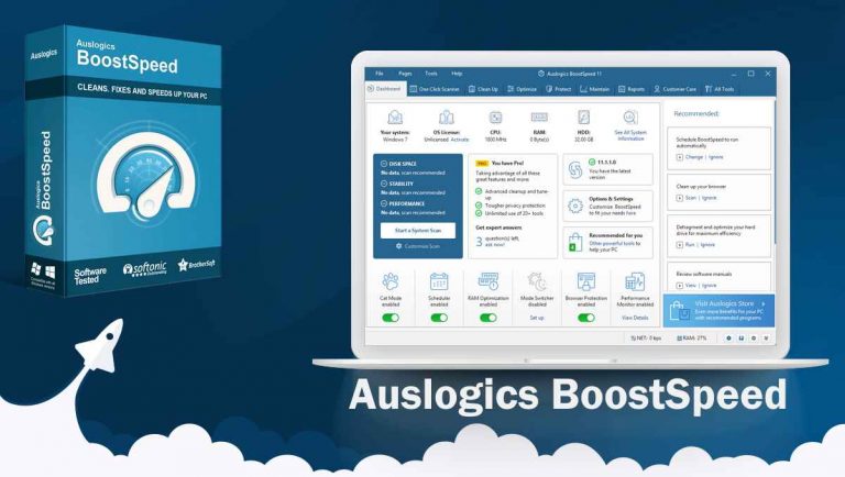 Auslogics BoostSpeed 13.3.0.6 instaling