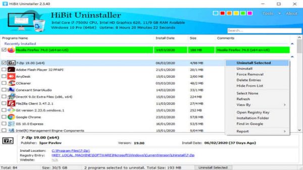 HiBit Uninstaller 3.1.40 download the new version for android